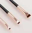 3 Pcs edge eyeliner brush oblique head eyebrow brush outline eyeliner brush ultra-thin eyeshadow brush makeup tools