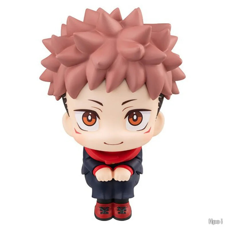 10cm Q Version Anime Figure Toys Anime Jujutsu Kaisen Figure Yuji Itadori Gojo Satori Collectible Model Action Figure Toys Gift