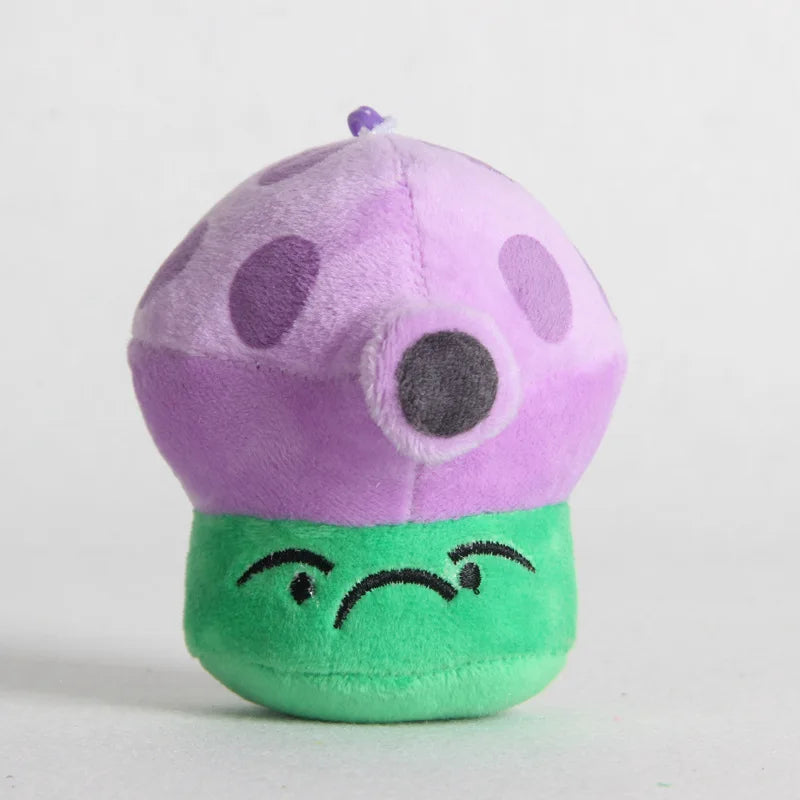 Plants vs Zombies Plush Pendant Toys Peashooter Cherry Bomb PVZ Sunflower Squash Split Pea Soft Stuffed Doll Bag Charm Kids Gift