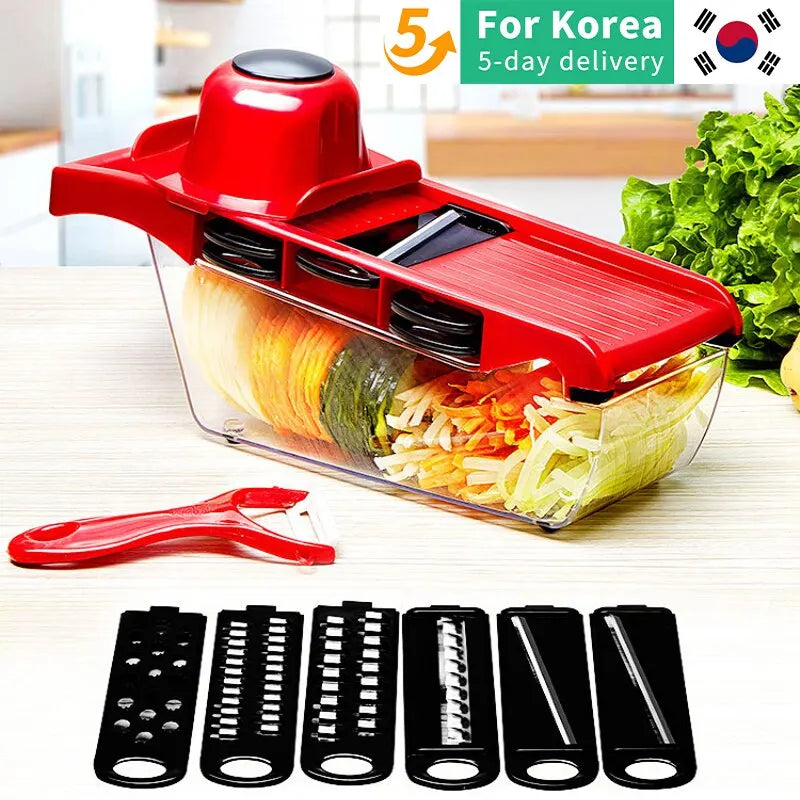 Multipurpose Vegetable Chopper - Kitchen Tool for Cutting and Slicing, Vegetable Slicer