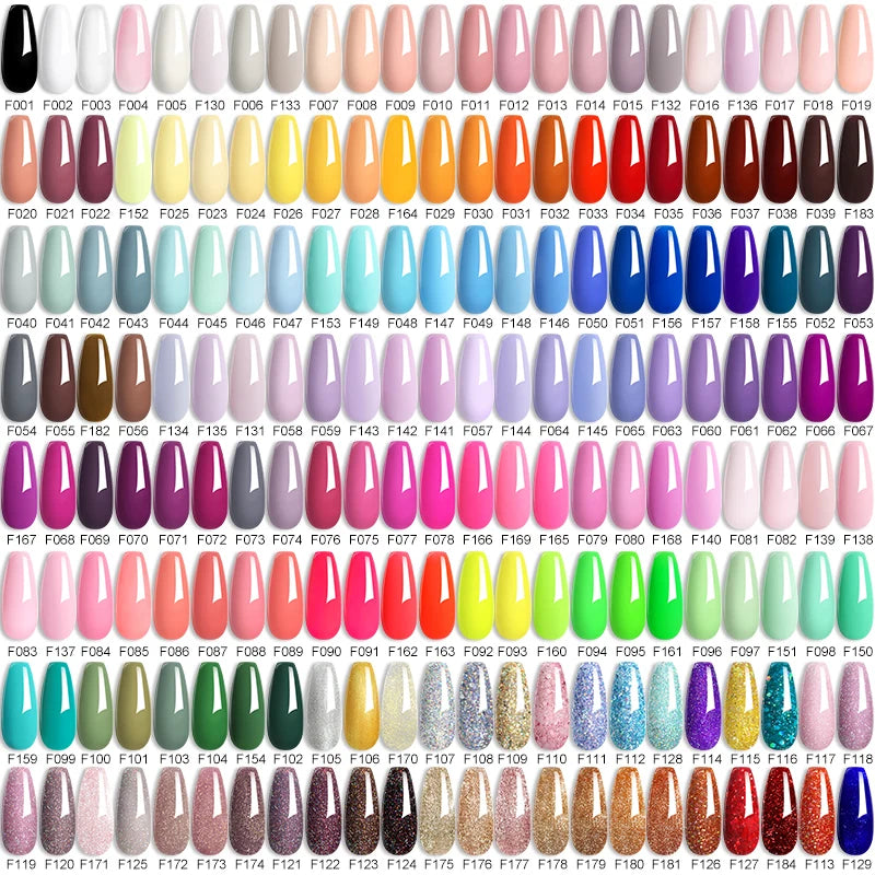 LILYCUTE 6Pcs/Set Macaron Color Gel Nail Polish Set Kit Spring 6 Colors UV LED Nail Art Gel Vernis Semi Permanent Base Top Coat