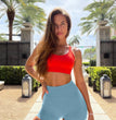 2024 New Summer Solid Yoga Shorts Chic Simple Style High-waisted Hip Lift Women's Sports Shorts