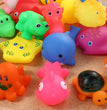 for Kids Cute Squeeze Sound Squeaky Animals Children Baby Bath Toys Bath Toys Float Shower Toy Swimming Water Toys