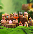 12pcs New Capybara Blind Box Simulation Mini Capibara Action Figures Doll Children Birthday Christmas Gift