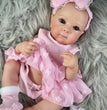 18 Inch Bettie Full Body Soft Silicone Vinyl Girl Reborn Baby Doll With Painted Lifelike Hair Bebe Reborn Toys