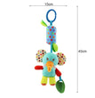 11pcs optional,baby crib bell rattle baby stroller hanging bell multifunctional pinch bright colours to attract baby's attention