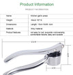 Garlic Press Mincer Stainless Steel Multifunction Crusher Kitchen Cooking Ginger Squeezer Masher Handheld Ginger Mincer Tools