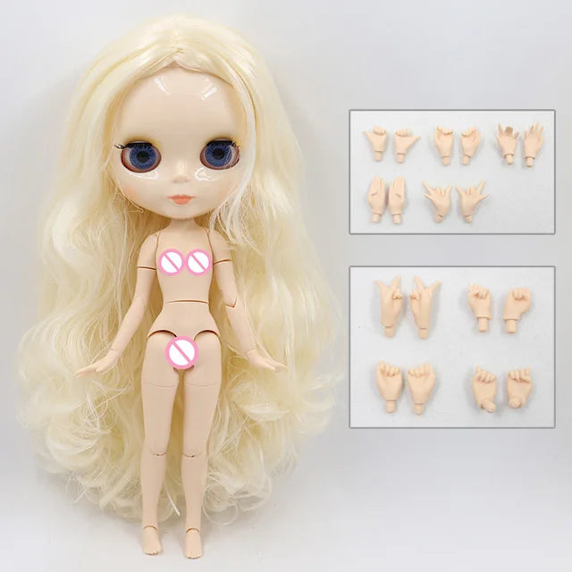 ICY DBS blyth doll 1/6 bjd toy joint body white skin shiny & matte face 30cm on sale special price toy gift anime doll