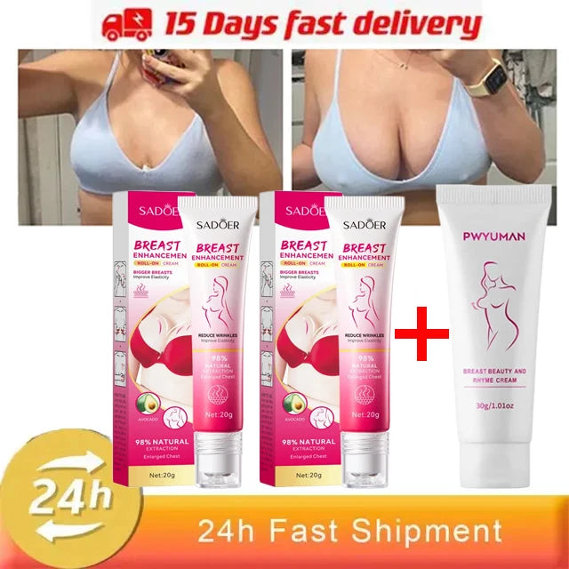 Natural Breast Enlargement Cream Lift Firm Breast Improve Sagging Massage Chest Rapidly Growth Breast Enlarge Breast Body Care