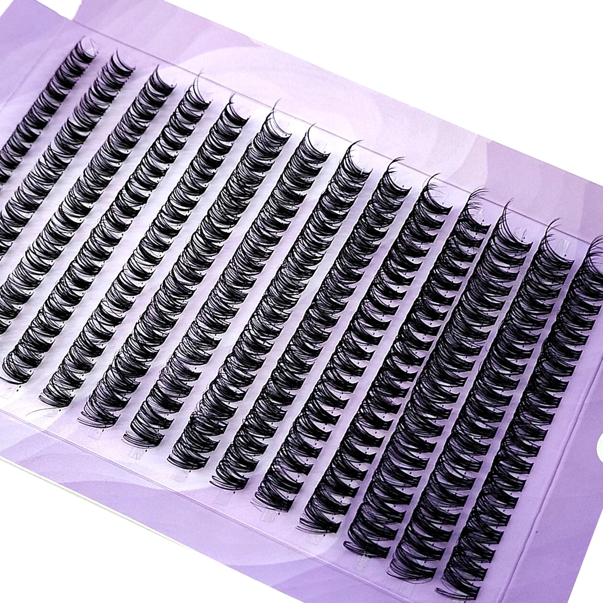 280 Bundles 60D/80D Mink Eyelashes 0.05mm Thin Eyelash Extension 3D Russia Volume Individual Eyelash Cluster Makeup Black Lashes