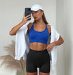 2024 New Summer Solid Yoga Shorts Chic Simple Style High-waisted Hip Lift Women's Sports Shorts