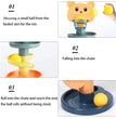 Different Layers Baby Track Rolling Ball Toy Early Educational Puzzle Toy for Children Montessori Sliding Track Tower Kids Gift