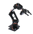 360 Degrees 6 DOF Robot Metal Alloy Mechanical Arm Claw Kit MG996R for Arduino Robotics Kit Educational Ps2 Programmable Toys