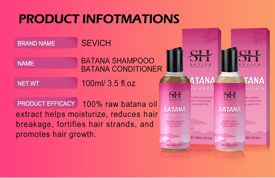 Hair Growth Set Batana Oil Fast Hair Growing Spray Anti Hair Loss Shampoo Scalp Repair Treatment Capsule Oil For Men Women 6pcs