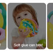 1 Pc 10cm Baby Toy Catch Ball Bendy Baby Walker Rattles Develop Intelligence Ball 0-12 Months Plastic Bell Rattle Doll