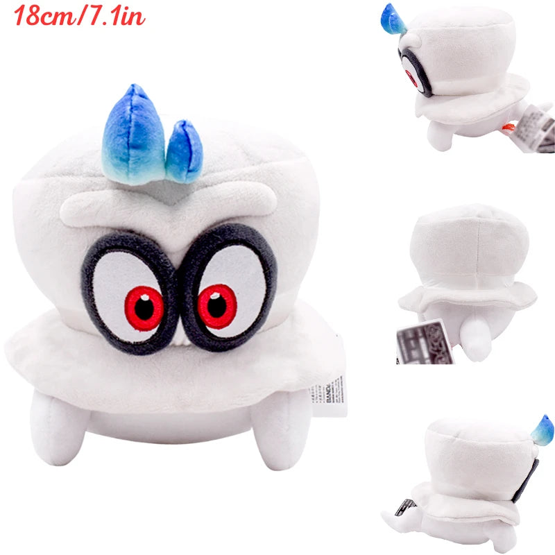 26 Styles Kawaii Mario Ice Fire Flower Boo Cappy Plush Toys Cute Anime Figure Super Star Big Poison Piranha Plant Peluche Dolls