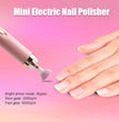 5 in 1 Electric Nail Polish Drill Machine With Light Portable Mini Electric Manicure Art Pen Tools For Gel Remover