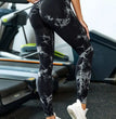 Women Tie Dye Yoga Pants Sports Leggings Seamless High Waist Push Up Tights Female Fitness Workout Leggins 2024 Gym Clothing