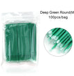 100PCS/Bag Eyelash Brushes Disposable Cotton Swab Micro Individual Eyelashes Microbrush Lash Removing Lash Extension Accessories