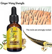 7 Day Rapid Growth Liquid Anti Hair Loss Ginger Growth Conditioning  Treatment Nourish Hair Growth Oil Scalp Care Serum Products