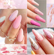 MEET ACROSS 12Pcs/Set 7ml Macaron Gel Nail Polish With Box Semi Permanent UV Gel  Soak Off Nail Art Kit Varnish For Manicure