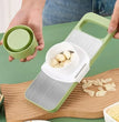 Kitchen Manual Vegetable Slicer Stainless Steel Vegetable Slicer Shredder Cutter Potato Shredders Garlic Carrot Grater Chopper