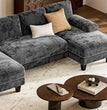 U Shaped Sectional Couches for Living Room, 111 Inch Modular Sofa with Double Chaise, Large Lounge Couch for Apartment