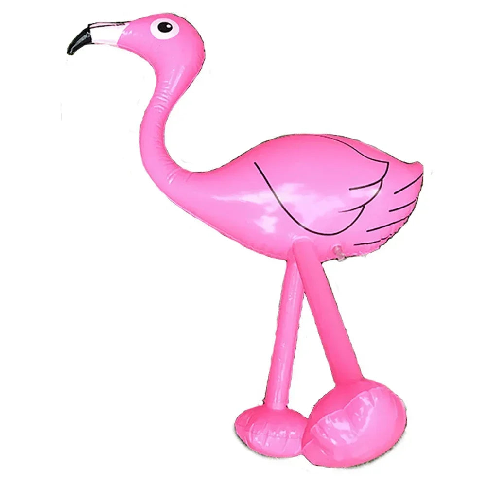 Inflatable Flamingo Toys for Children Inflatable Swimming Pool Float Toy Garden Pool Party  Decor Hawaiian Event Party Supplies