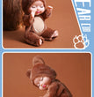 1pcs 13cm Sleep Baby Doll New Fashion Simulation Rebirth Dolls Mini Cute Doll Cartoon Animal Kids Toy for Children Birthday Gift