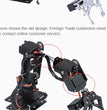 360 Degrees 6 DOF Robot Metal Alloy Mechanical Arm Claw Kit MG996R for Arduino Robotics Kit Educational Ps2 Programmable Toys