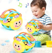 1 Pc 10cm Baby Toy Catch Ball Bendy Baby Walker Rattles Develop Intelligence Ball 0-12 Months Plastic Bell Rattle Doll