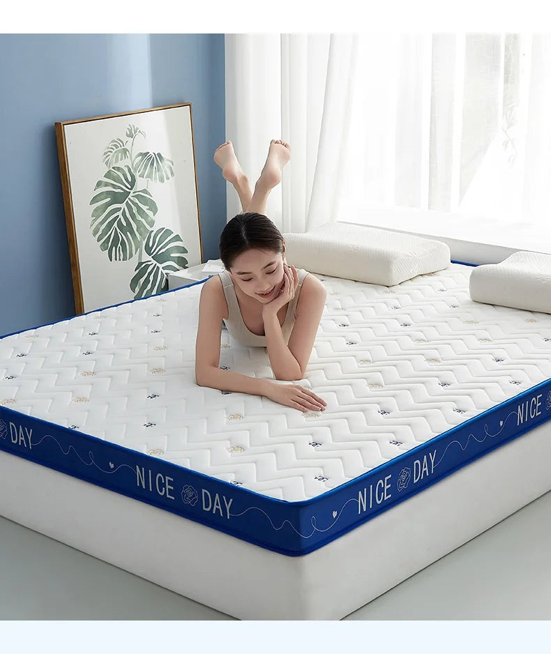 Sponge Mattress, Single Person Sponge Mattress for Student Dormitories, Tatami Mats, Floor Mats, Sleeping Mats with Latex Layer