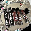 PINKCOCO Bear Doodle Mirror Lip Glaze — Long-Lasting Shiny Lip Gloss, Student-Friendly, Skin-Brightening Nude Lipstick