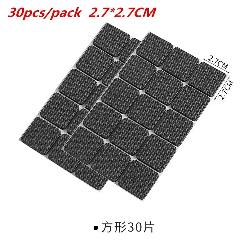 Protective Rubber Pad Rubber Furniture Leg Feet Pad Non-slip Fashion Flexible Table Chair Feet Sticker Foot Cover Household Tool