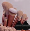 13 Makeup Brushes with Bag Quick-drying Ultra-soft Beauty Tools Portable Makeup Brush Set