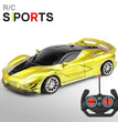 1/18 RC Car LED Light 2.4G Radio Remote Control Sports Cars For Children Racing High Speed Drive Vehicle Drift Boys Girls Toys