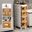 Bathroom Crack Cabinet Storage Shelf Narrow Slit Storage Cabinet Toilet Storage Cabinet Floor Organizer Home Organizer Drawer