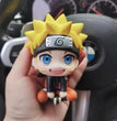 9cm Naruto Anime Figure Naruto Kakashi Action Figure Q Version Kawaii Sasuke Itachi Figurine Car Decoration Collection Model Toy