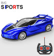 1/18 RC Car LED Light 2.4G Radio Remote Control Sports Cars For Children Racing High Speed Drive Vehicle Drift Boys Girls Toys