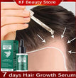 7 Days Ginger Hair Growth Serum Fast Promote Hair Regrowth Products Anti Hair Loss Repair Scalp Baldness Nourish Hair Root Care