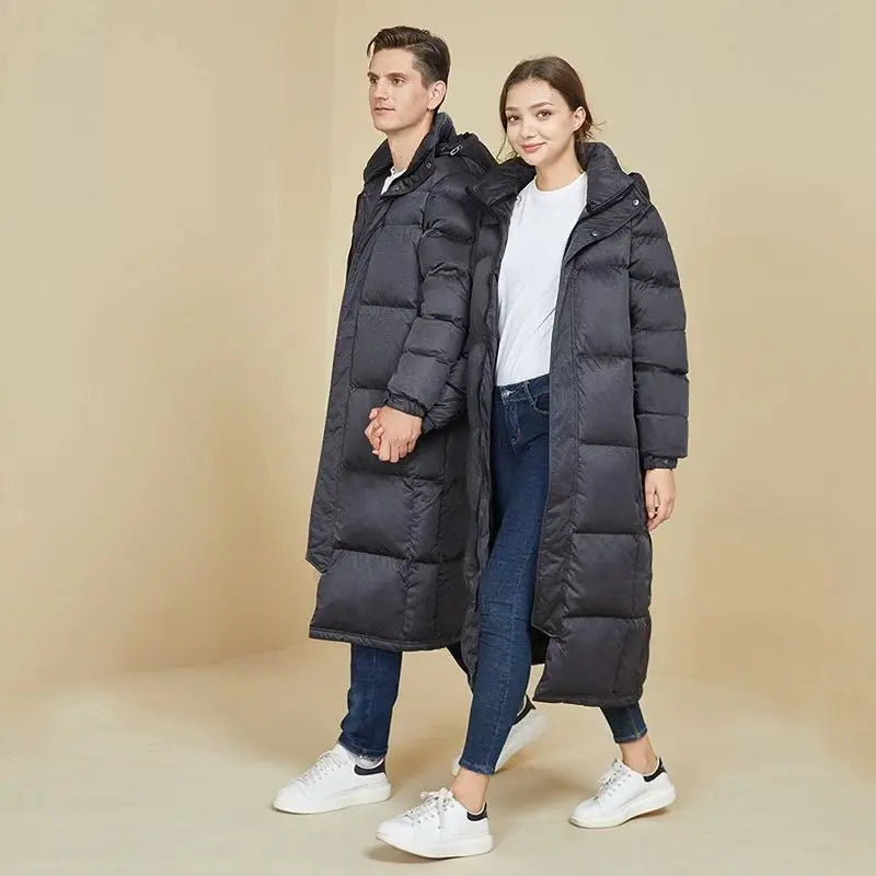 Down jacket women Korean loose winter thick coat mid-length 2024 new winter clothing winter jacket women