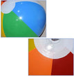 PVC Inflatable Beach Ball Swimming Pool Toy 40cm Big Rainbow Beach Ball 30cm Colourful Inflatable Pool Ball Kids