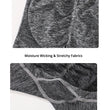 Women Butt Lifting Yoga Shorts Elastic Workout High Waist Tummy Control Ruched Booty Pants Seamless Gym Compression Tights