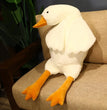 50/130CM Hot Goose Plush Stuffed Soft Duck Sleeping Pillow Sofa Cushion Kids Girlfriend Birthday Gift