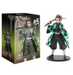 Anime Demon Slayer Kimetsu no Yaiba Figure Kamado Tanjirou Action Figure Agatsuma Zenitsu Nezuko Warrior PVC Model Toys