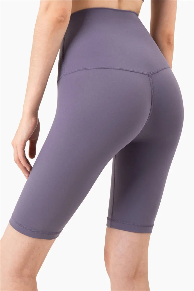 2024 Fashion Women's Sports shorts Fitness Yoga Short roll butt Yoga shorts Exercise leg shorts Women's sports shorts