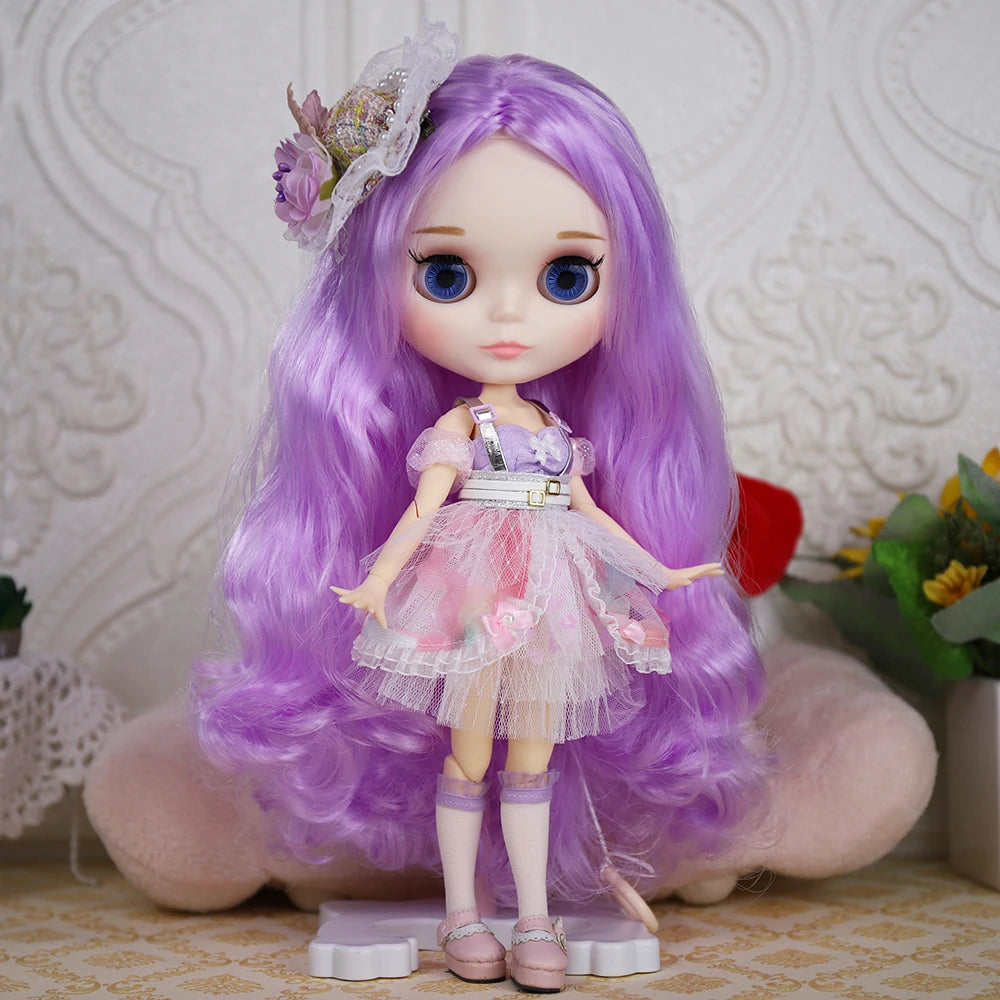 ICY DBS blyth doll 1/6 bjd toy joint body white skin shiny & matte face 30cm on sale special price toy gift anime doll