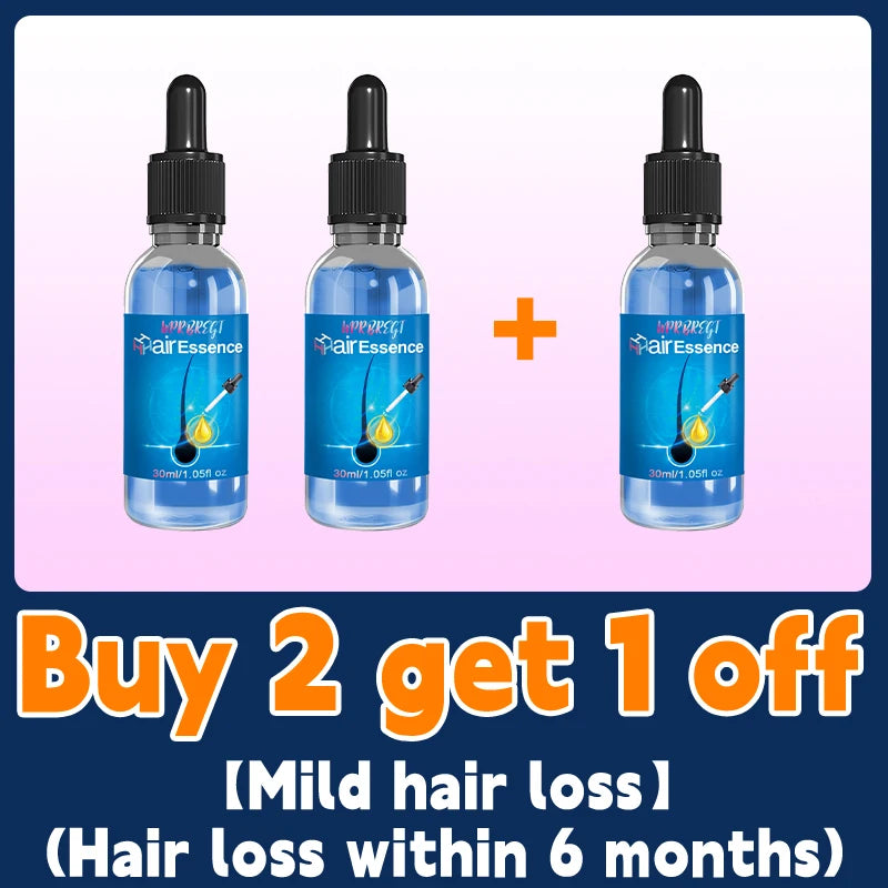 Hair growth essential oil, effectively repair baldness and hair loss, new hair growth