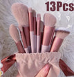 13Pcs Makeup Brush Set Make Up Concealer Brush Blush Powder Brush Eye Shadow Highlighter Foundation Brush Cosmetic Beauty Tools