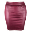 Women Summer Mini Skirts High-waist Slim Fittness Hip Pencil Skirts Vintage Bodycon Skirt Sexy Clubwear Ladies Office Clothing